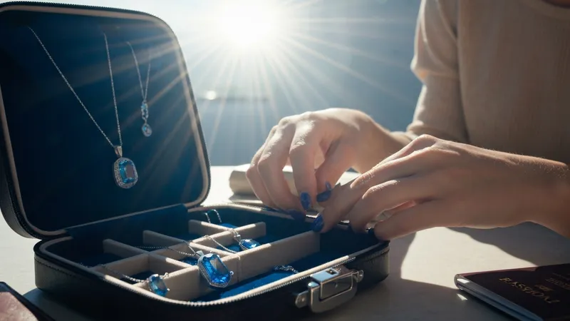 Astuces pour le transport des pendentifs saphir en voyage