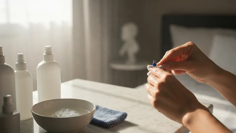 Entretien des pendentifs saphir