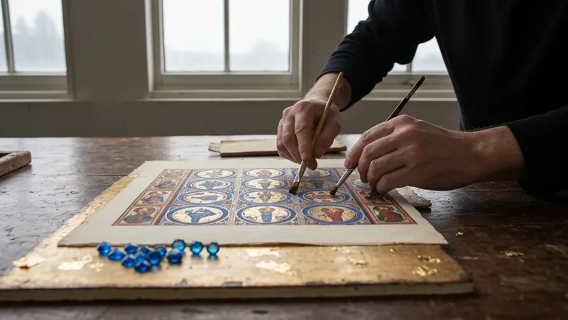 Le saphir dans l'art : inspiration à travers les siècles