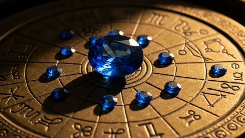 Saphir et astrologie : influences sur les signes