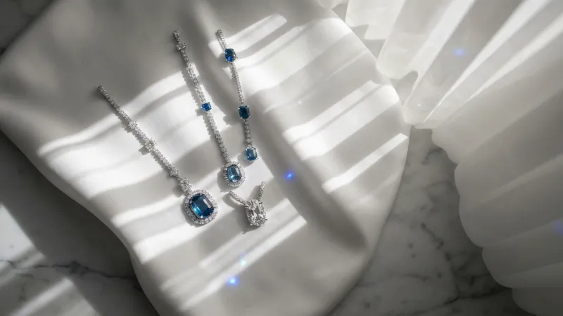 pendentif saphir personnalisé gravure unique sur mesure